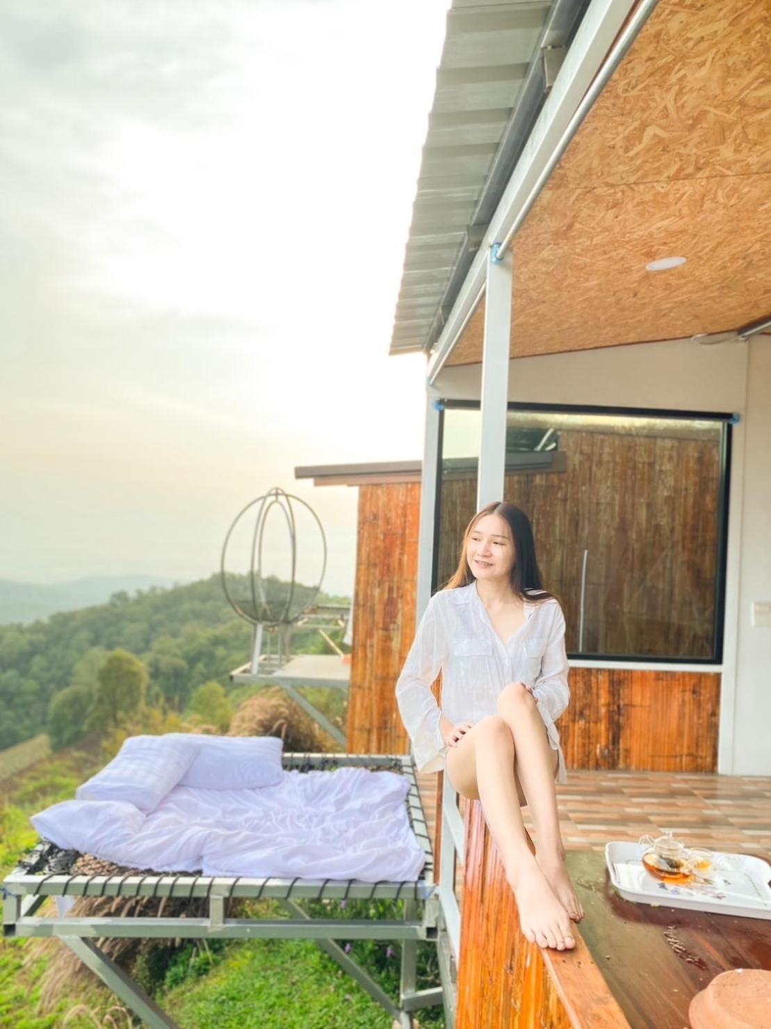 ไร่ดอยช้าง ม่อนเเจ่ม Hotel Mon Jam Eksteriør billede