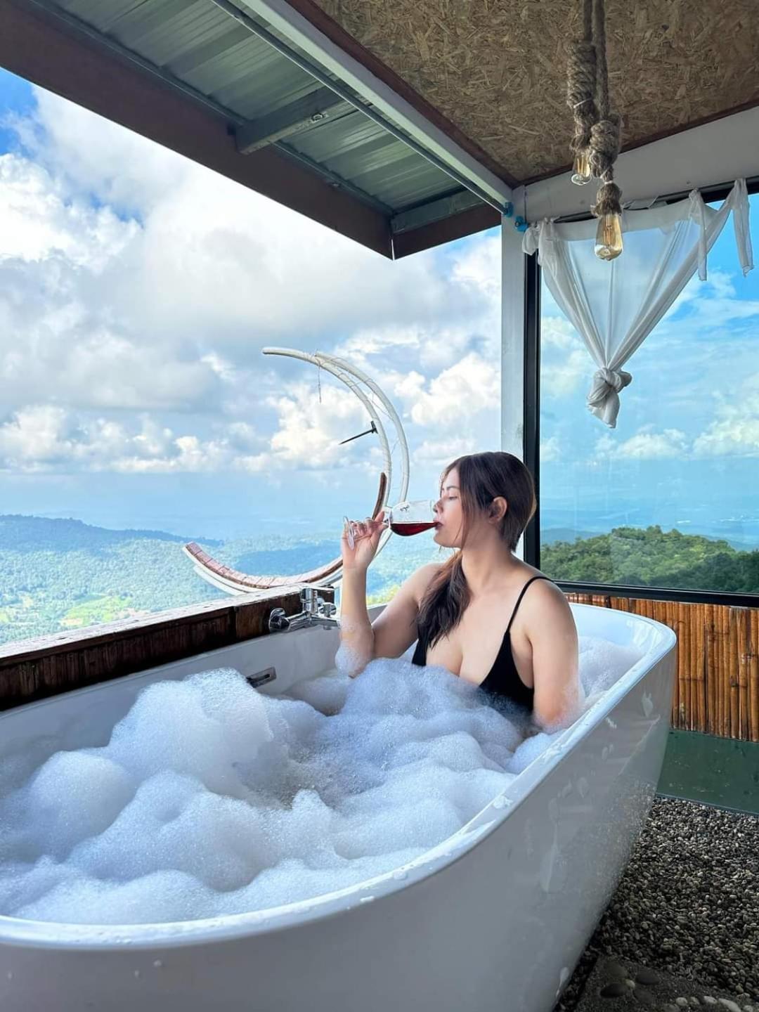 ไร่ดอยช้าง ม่อนเเจ่ม Hotel Mon Jam Eksteriør billede